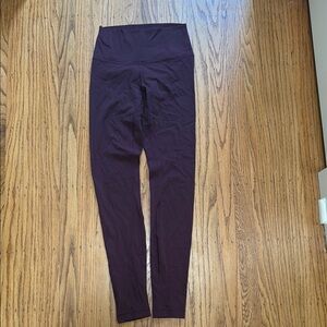 lululemon athletica Purple Leggings High Waist Full Length